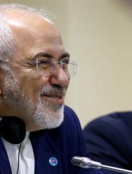 ترامب وجواد ظريف وايران 