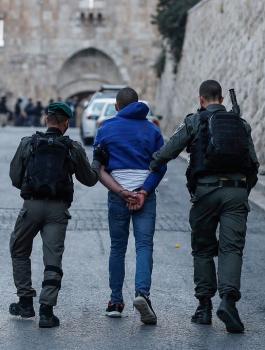 اعتقال فلسطينيين 