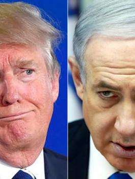 نتنياهو ترامب 