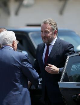 عباس والرئيس البوسني 