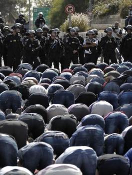 اعتقال مقدسي دعا على الشرطة الاسرائيلية 