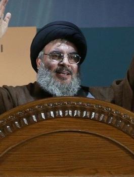 نصر الله والرئيس عباس 