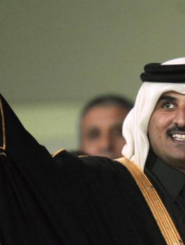 الاطاحة بأمير قطر 