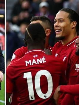 مدافع ليفربول ومحمد صلاح 