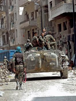 المعارضة السورية في حمص 