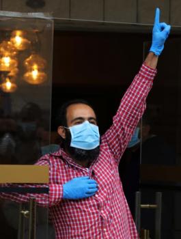 المتعافون من فيروس كورونا 