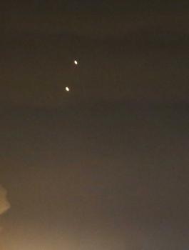 اطلاق صواريخ من غزة 