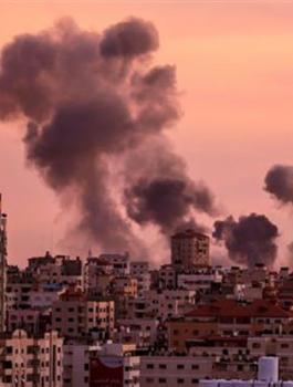 قصف اسرائيلي على غزة 