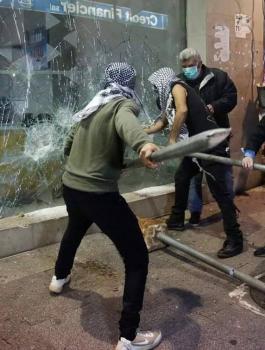 اصابات في التظاهرات بلبنان 