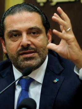 ميشال عون وسعد الحريري 