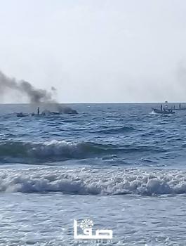 مسيرة مائية في قطاع غزة 