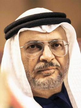 قرقاش والامارات والفلسطينيين 