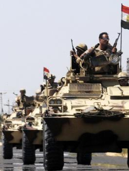 الجيش المصري يستعد لعملية عسكرية واسعة على الحدود مع غزة