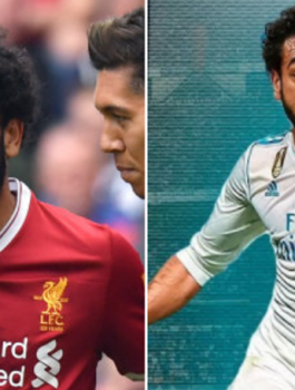 محمد صلاح وريال مدريد 