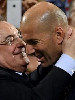 زيدان وريال مدريد 