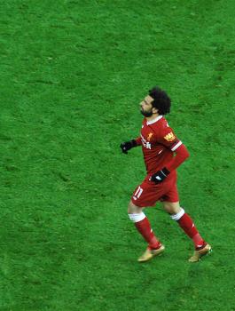 قوة محمد صلاح في كرة القدم 