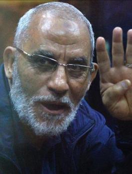 الحكم على مرشد الاخوان المسلمين 