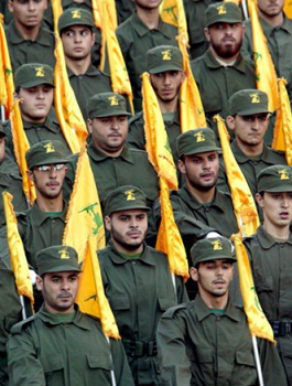 الرئيس الاسرائيلي وحزب الله 