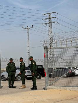 حماس والوفد الامني المصري 