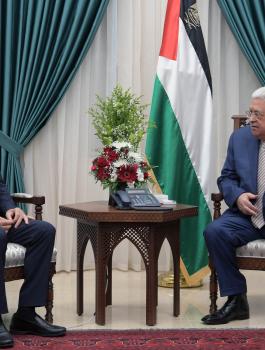 الرئيس الفلسطيني واليابان 