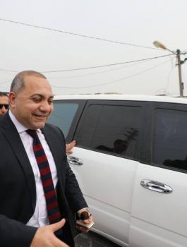 الوفد الامني المصري في غزة 