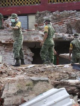 زلزال مدمر يضرب المكسيك 