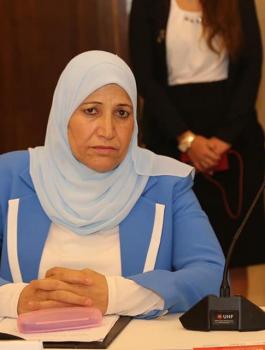 وزيرة المرأة الفلسطينة 