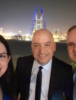 صحفيون اسرائيليون في ورشة المنامة 