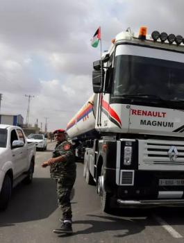 الوقود القطري في غزة 