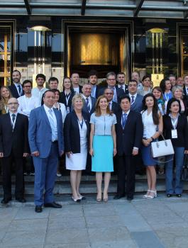 وزير السياحة السوري ينسحب من مؤتمر عالمي بعد أكتشاف وجود وزير إسرائيلي فيه