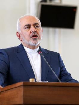 جواد ظريف في الكويت 