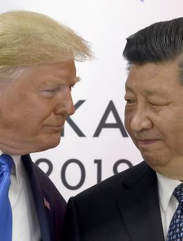 الصين والحرب التجارية مع اميركا 