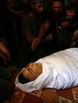 الشهداء في غزة 