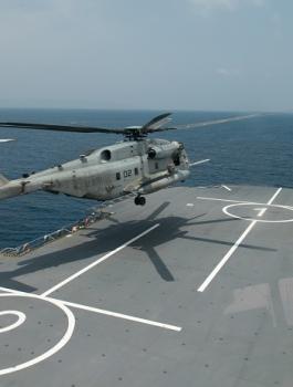 سقوط مروحية فرنسية 