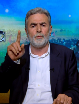 زياد نخالة واسرائيل 