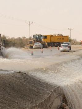 الامطار في شهر ايار والمزارعين الفلسطينيين 