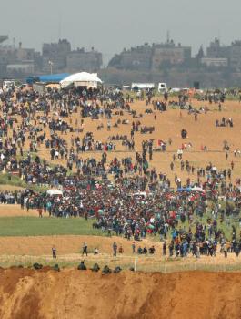 المقاومة الشعبية في غزة 