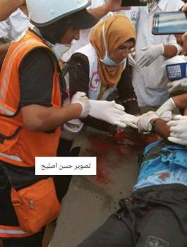 استشهاد طفل شرق خان يونس