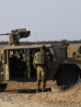 اطلاق النار على المزارعين في غزة 