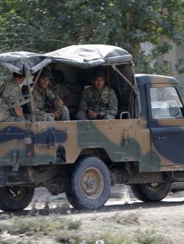 هجوم على القوات التركية في سوريا 