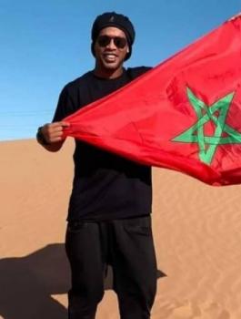 رونالدينو في المغرب