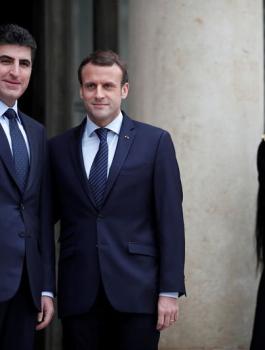 بارزاني من باريس: الاستفتاء أصبح وراء ظهورنا ونحن بمرحلة جديدة