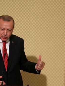 اردوغان والقوات التركية في سوريا 