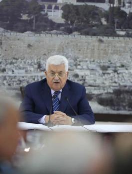 الرئيس والحرب على غزة 