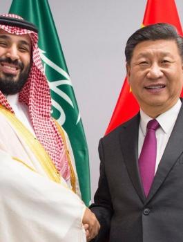 الرئيس الصيني والسعودية 