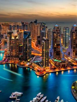 دبي المدينة الاكثر سعادة في الدول العربية 