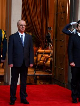 الحمد الله في قمة بيروت الاقتصادية 