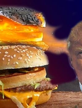 هل تخلى ترامب عن تناول "البرجر" المفضل له؟