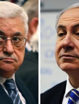 نتنياهو ابو مازن 