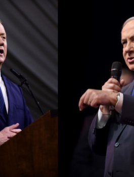 نتنياهو وغانتس وحكومة اسرائيلية جديدة 